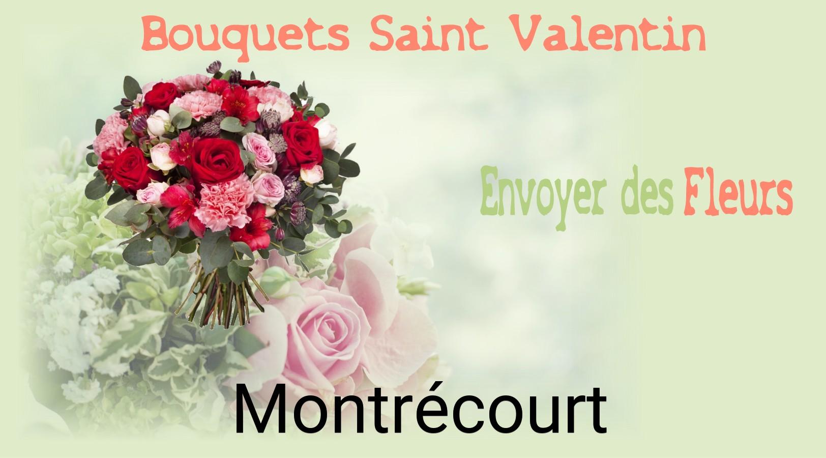 Roses de Saint-Valentin livrées à Montrécourt